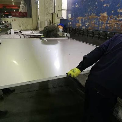 طاولة عمل عسل الفولاذ المغلف 66mm 1200x2500mm