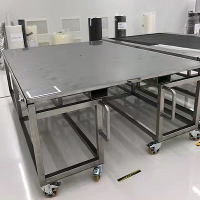 خفيفة 66mm عسل الحشائش العمل سرير 1200x2500mm الاستقرار العالي