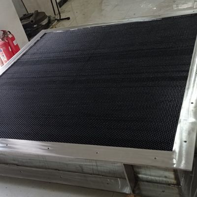 1000x1200mm نقطة لحام الفولاذ المقاوم للصدأ صفيحة عشب العسل لنفق الرياح