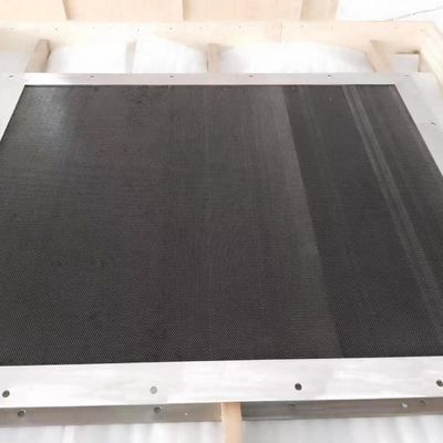 1000x1200mm نقطة لحام الفولاذ المقاوم للصدأ صفيحة عشب العسل لنفق الرياح