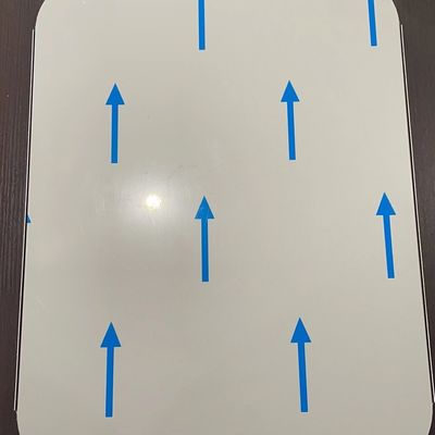 PVDF طلاء ألومنيوم حليب الميزان اللوحة للجدار الستار والبناء