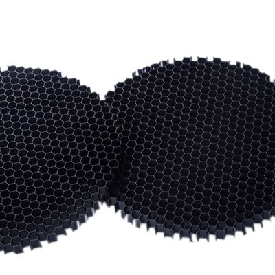 المخصصة الألومنيوم حبيب العسل القلب لوفر مع قطر من 50mm