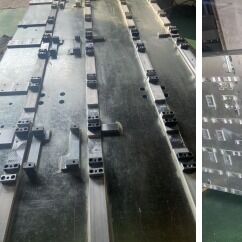 يمكن تخصيص أسطح طاولات من الألومنيوم على شكل قرص العسل لـ PCB بسماكات مختلفة