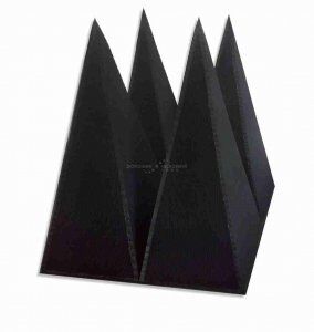 مخروط شكل امتصاص حبيب العسل للحد من التداخل الكهرومغناطيسي في الغرف المظلمة