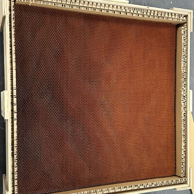 كثافة 56 نواة قرص العسل المرنة من الأراميد شبكة مثقبة على شكل برقوق