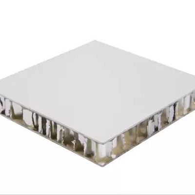 PE PVDF طلاء ألومنيوم ألواح العسل ، ألواح بناء العسل