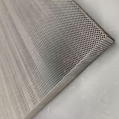 304 316L SS حبوب العسل النواة 100x100mm 300x300mm حجم الخلية الصغيرة