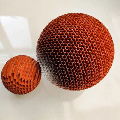 1200x600ملم Nomex Honeycomb Core المادة الشكل الخاص