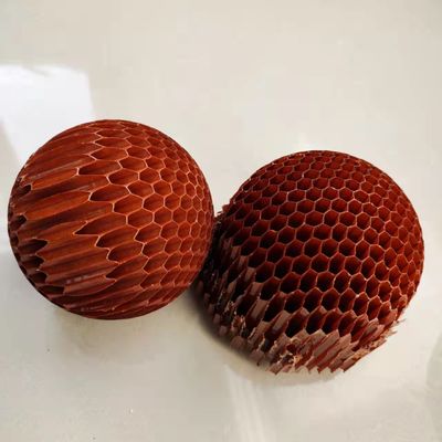 1200x600ملم Nomex Honeycomb Core المادة الشكل الخاص