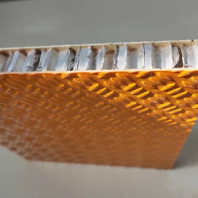 لوحة ساندويتش ضد الزلازل من FRP honeycomb لأرضية عربات الشحن