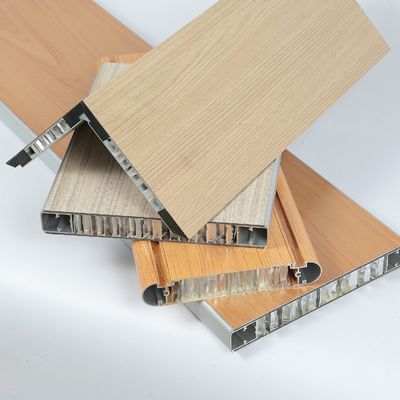 ألومنيوم مضمن لوحات عسل ، لوحة عسل معدنية 650x900mm