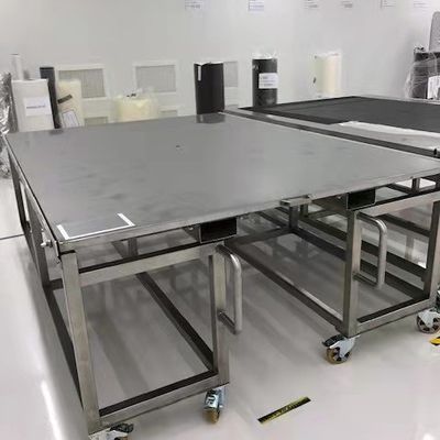 طاولة عمل علب العسل المقاومة للبقع النفطية من الفولاذ المقاوم للصدأ 800x900mm