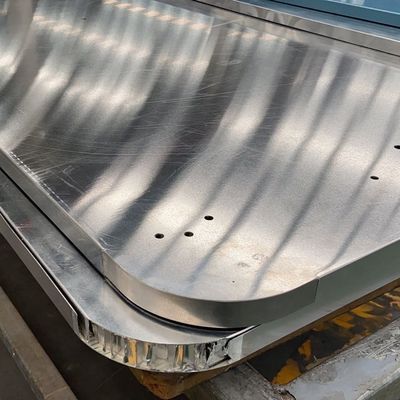 ألومينيا الايوديكية عسل الفراش الألومنيوم ألواح سمك 0.5 0.6 0.7 0.8mm